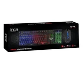 İnca IKG-448 Q Türkçe USB Siyah Raınbow Efect Mekanik Hisli Klavye Mouse - 4