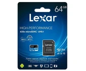 Lexar 64GB 633x 100Mb/s C10 A1 V30 U3 Micro SD Hafıza Kartı - 3