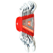 Kly-Tek Çatal Çift Açık Ağız Anahtar Takımı Seti Krom 8 Parça - 3