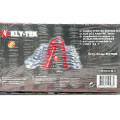 Kly-Tek Çatal Çift Açık Ağız Anahtar Takımı Seti Krom 8 Parça - 5
