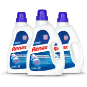 Renax Sıvı Çamaşır Deterjanı Beyaz ve Renkliler 2520 Ml x 3 Adet - 1