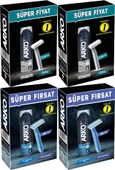 Arko Men Karma Set Traş Bıçağı Klasik (20 Adet)+Banyo Traş Bıçağı(10 Adet)+Traş Köpüğü Set (4 Adet) - 1