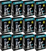Arko Men 10 Adet Tekli Tıraş Bıçağı + Force Tıraş Köpüğü Pro 200ML (12 Li Set) - 1