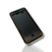 Samsung i900 Kasa Samsung Galaxy i900 Uyumlu Siyah Renk Orta Kasa Ön Arka Kapak Tuş Takımı - 1