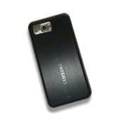 Samsung i900 Kasa Samsung Galaxy i900 Uyumlu Siyah Renk Orta Kasa Ön Arka Kapak Tuş Takımı - 2