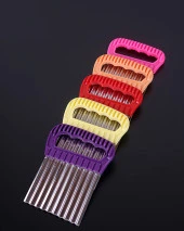 Pratik Patates Meyve Sebze Doğrama Dilimleme Cips Bıçağı - 5