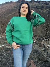 İçi Şardonlu Sweatshirt Kazak - 12