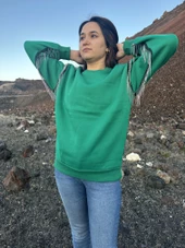 İçi Şardonlu Sweatshirt Kazak - 4