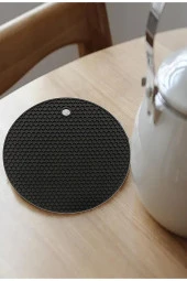 Yanmaz Silikon Nihale Yuvarlak Petek Dokulu Nihale Kalburabastı Esnek Nihale - 4