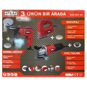 Attlas ECO SET 3A (MATKAP + TASLAMA + DEKUPAJ) Set - A0107009 - 2