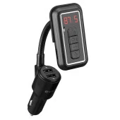 S-link SL-BT244 5V 2.1A/5V 1A BT+FT+AUX+USB FM Transmitter &Receiver - 36022 - 2