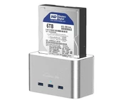 Codegen CDG-DOC-303 2.5 ve 3.5 USB 3.0 Alüminyum Sata 3 Docking Station Harici HDD Kutusu - 2