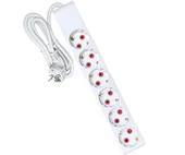 Ayka 6 Lı 5 Metrelik Topraklı Ara Kablosu - 1