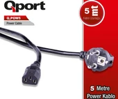 Qport 5mt Power Kablosu Q-POW5 - 2