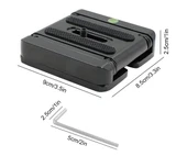 Tripod için Z Plate Pan & Tilt Flex Head Z Kafa Kamera Standı - 6