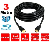 Codegen CPS30 3 Mt Altın Kaplama Uçlu Hdmi Kablo - 4