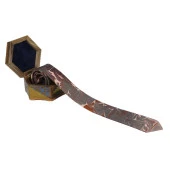 e38 ERKEK RENKLİ EBRU KRAVAT - K0110 - 2