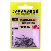 Japanese Maru-Kaizu 9491 RV Çapari Olta İğnesi Çapraz Siyah - 1