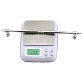 Petek Lüx Mutfak Mobilya Çekmece Dolabı Dolap Kapak Kulpu Kulbu Düz Metal Kulpları Kulpu 224 Mm Krom thumbnail 5