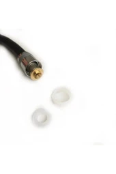 Siyah Pvc Malzeme Ultra Dayanıklı Kırılmaz Patlamaz Kaliteli Banyo Duş Hortumu - 3