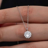 Lucky Life 925 Ayar Gumuss Minimal Yuvarlak Anturaj Lucky Life Lucky Life Lucky Life Kadın Kolye - 3