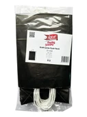 Büküm Saplı Kraft Kağıt Karton Hediyelik Çanta Poşet Torba - Siyah - 25x31 Cm. - 25 Adetlik Paket - 1