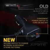 Çakarlı tepe lambası mıknatıslı kırmızı-kırmızı 24w 12-24v / LAIK532 thumbnail 2