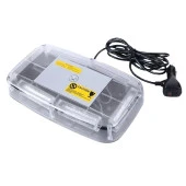 Çakarlı tepe lambası mıknatıslı kırmızı-kırmızı 24w 12-24v / LAIK532 thumbnail 1