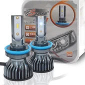 Led Xenon Led Far ampulü 6000Kelvin 11600 Lümen 12V H11 thumbnail 2