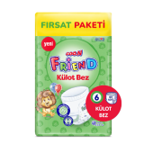 Goon Friend 6 Numara Külot Bebek Bezi Ultra Fırsat Paketi Cilt Dostu 120 Adet - 1