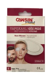 CANSIN Yapışkanlı Göz Pedi 5.8 X 8.3 Cm - 1