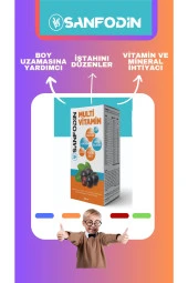 VİVUS Sanfodin Kids Multvitamin Şurup 150 ml - 3