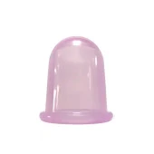 Silikon Selülit Masaj Kupası Mor Renk En Büyük Boy - 1