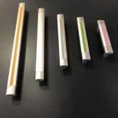 Pınar Mobilya Dolap Çekmece Kapak Kulpu Krom-Saten-Turuncu-Yeşil-Mor (2 Adet) - 2