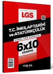 Marka 2024 LGS Genel Tüm Konular T.C. İnkılap Tarihi ve Atatürkçülük 6 Deneme Marka Yayınları - 3