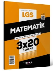 Marka 2024 LGS Genel Tüm Konular Matematik 3x20 Deneme Marka Yayınları - 2