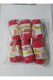 BAYAR MAKROME İPİ 6lı-KIRMIZI - 1