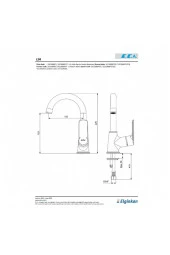 ECA LİA KUĞU LAVABO BATARYASI 102188887 - 2
