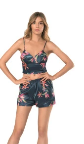 GBMOTİON Empirme Crop Şort Takım Model 010 - 1