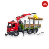 Bruder Mercedes Benz Arocs Kütük Taşıyıcı Kamyon Oyuncak - 1