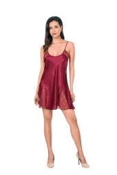 GBMOTİON Premium Bordo Gecelik Model 280 - 1