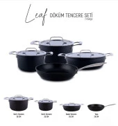 Arow Leaf Döküm 7 Prç Tencere Seti DC1.TR-4262 - 1