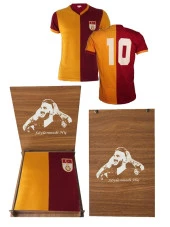 Galatasaray Metin Oktay Lisanslı Forma - Çocuk Icardı Ahşap Kutu Hediyeli - 1