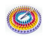 Hayal Sepeti Yuvarlak Dokuma Tezgahı - Şapka Ve Bere Örgü El Aparatı 6 Parça thumbnail 1