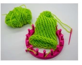 Hayal Sepeti Yuvarlak Dokuma Tezgahı - Şapka Ve Bere Örgü El Aparatı 6 Parça thumbnail 3