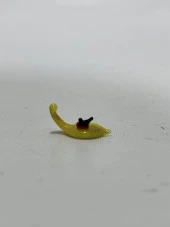 El Yapımı Mini Murano Cam Yaprak Üstü Uğur Böceği Biblo A154-06 thumbnail 2