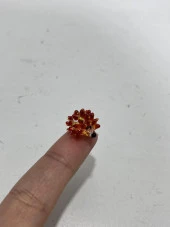 El Yapımı Mini Murano Cam Kirpi Biblo A154-05 thumbnail 4