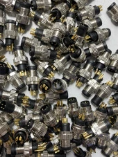 M8 4 Pin Acode Erkek Konnektör Soketi 1 Adet thumbnail 3