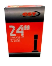 CST İç Lastik 24X1.90/2X125 SV Motor Sibop 40mm - 1