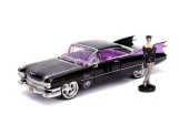 Jada Catwoman 1959 Cadillac Coupe Deville 1:24 Siyah Model Araba - 3